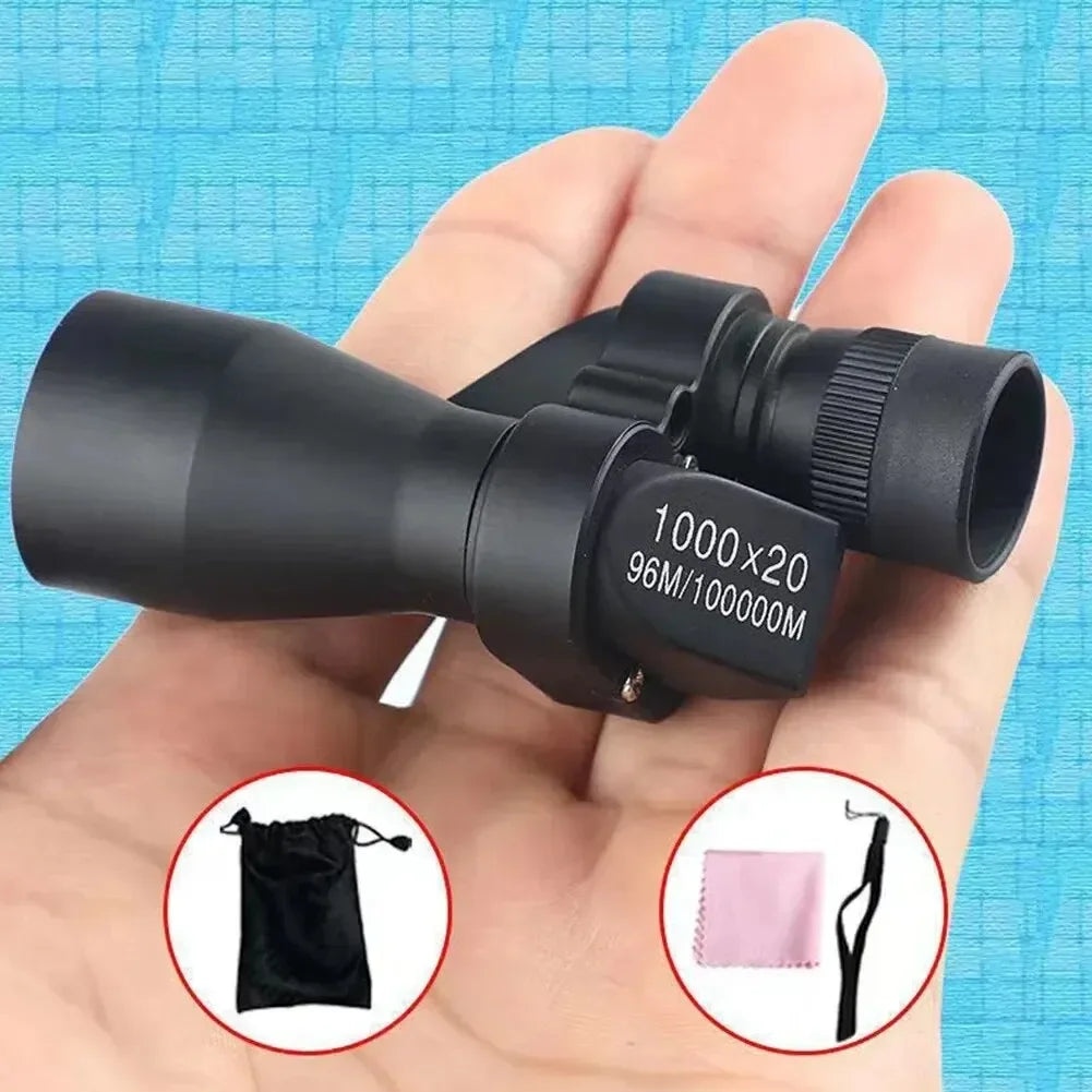 Monocular Pocket Telescope 1000x20 – Compact High-Magnification for Outdoor Use