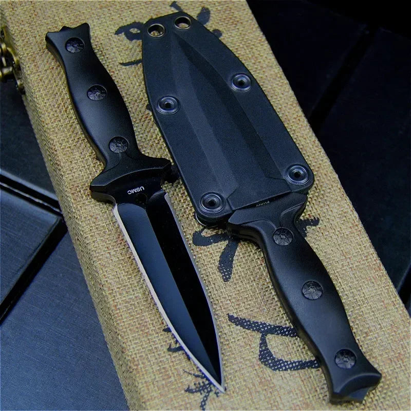 Fixed Blade Tactical Knife, Survival & Hunting Knife, Combat Outdoor Gear, Pocket Rescue EDC Tools