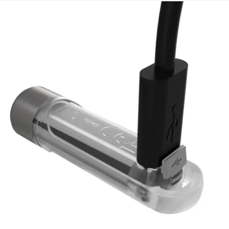 TIKI LE 300 Lumen Mini Keychain Flashlight – USB Rechargeable, Multi-Mode LED