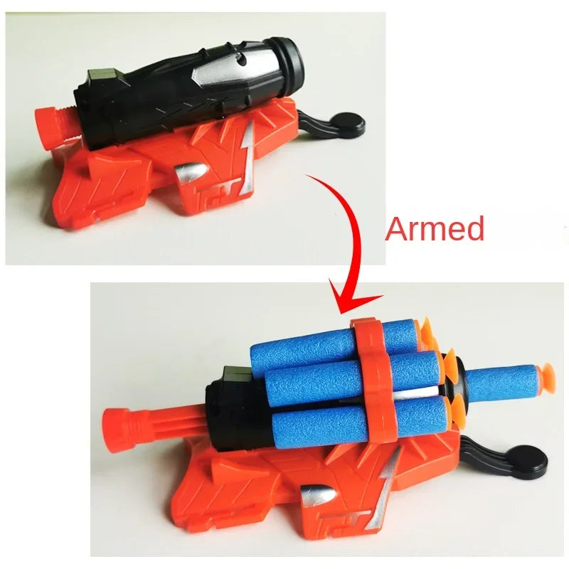 Soft Bullet Launcher Wrist Toy – Glove Blaster for Outdoor Action Games
