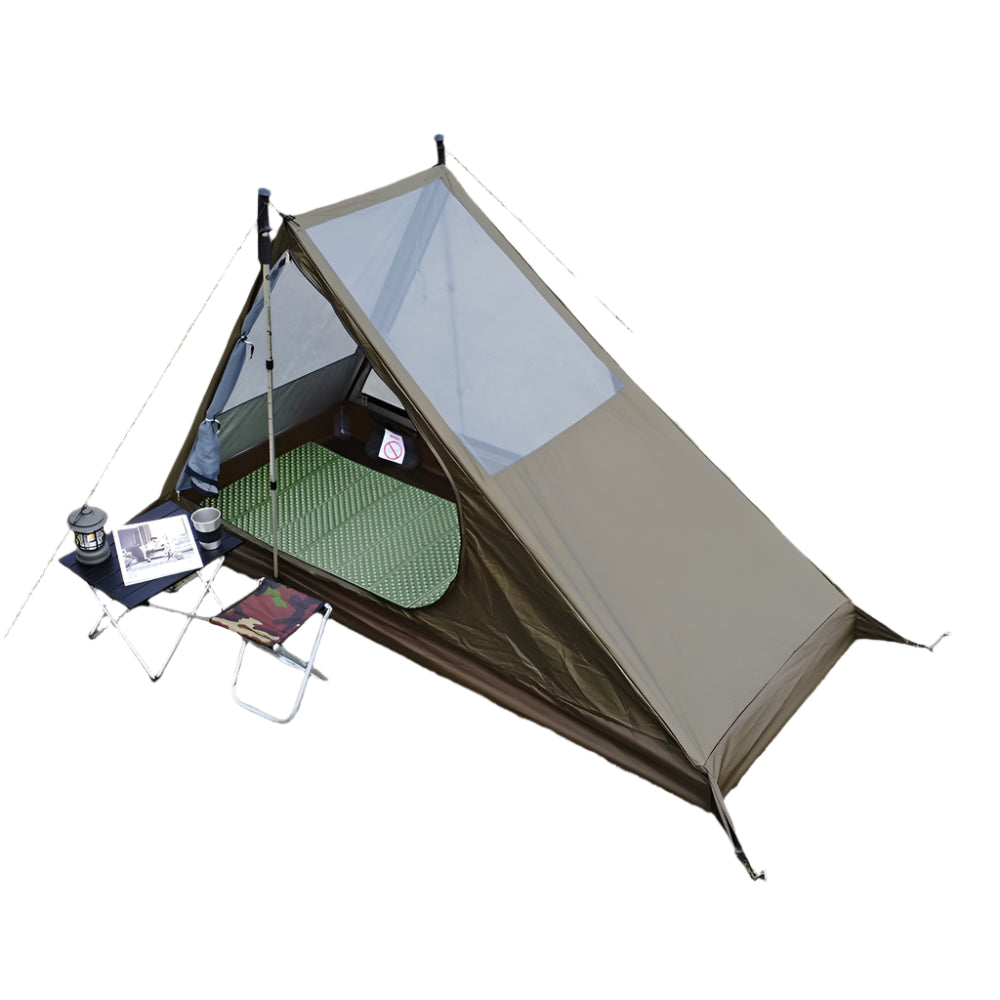 Ultralight 1-Person Mesh Tent – Mosquito-Proof Backpacking Shelter
