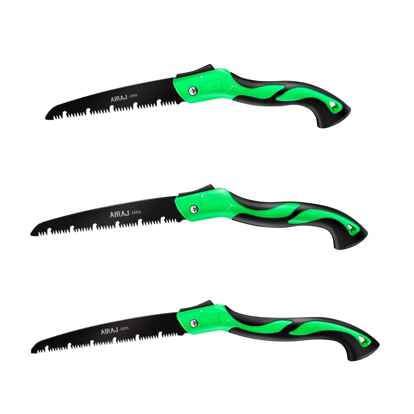 Folding Hand Saw for Woodworking and Outdoor Use with Wear-Resistant Steel Blade