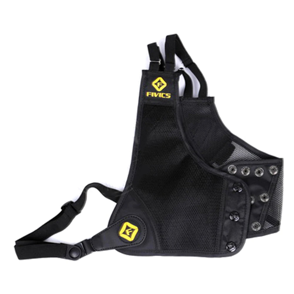 Archery Chest Guard with Adjustable Straps for Right-Handed Shooters
