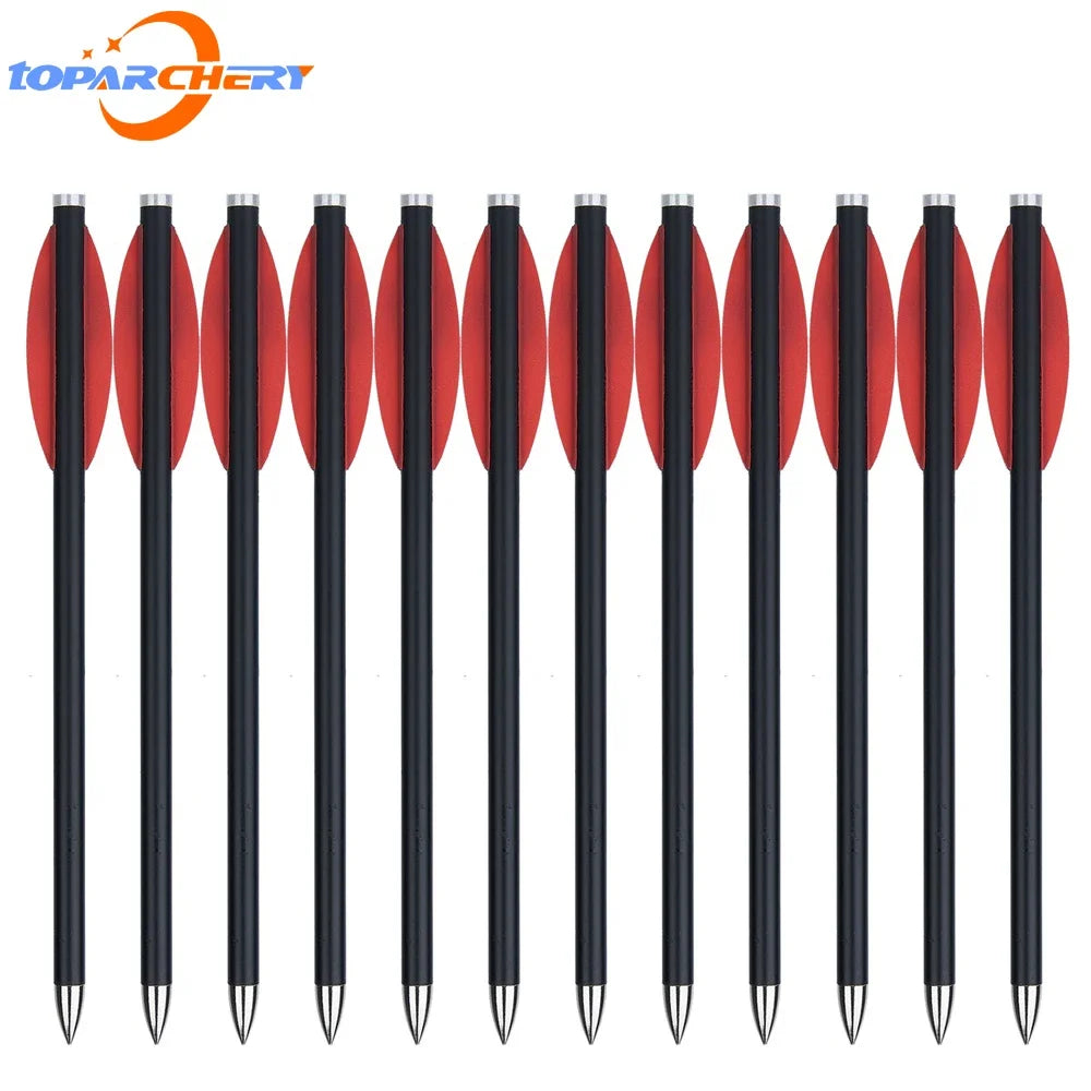 6.25" carbon bow arrows – mixed carbon mini archery hunting arrows for 50- 80lbs bow