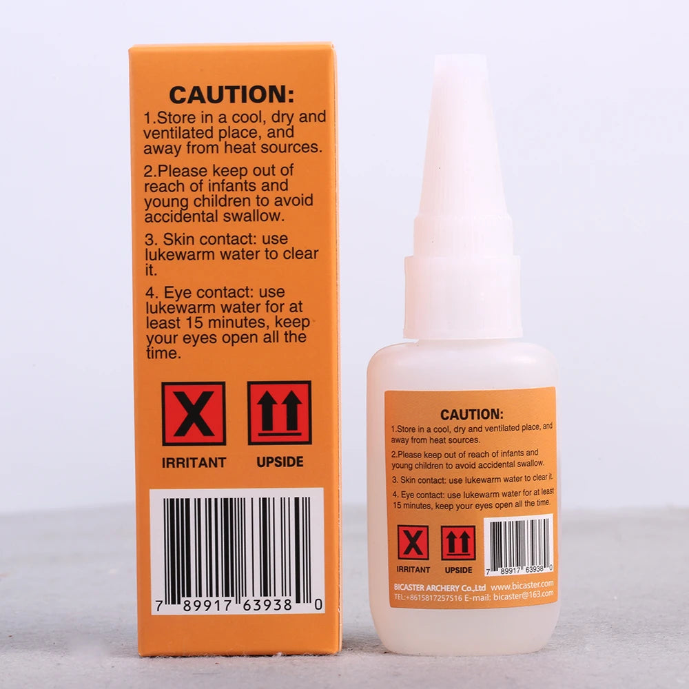 Arrow Fletching Adhesive Fast Drying Glue 20g for Archery Accessories