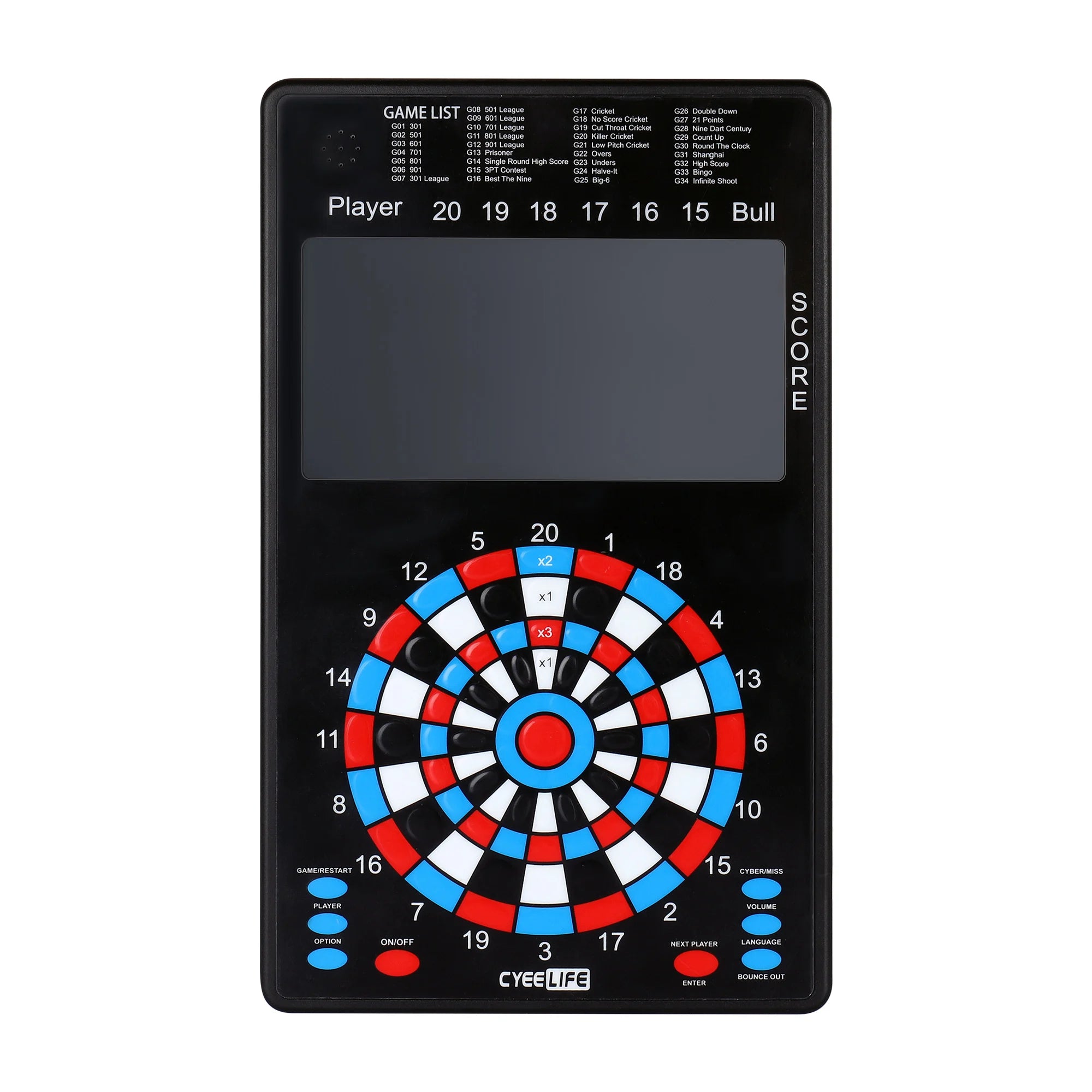 Electronic Dartboard Scoring Tool – Professional Dart Game Setup