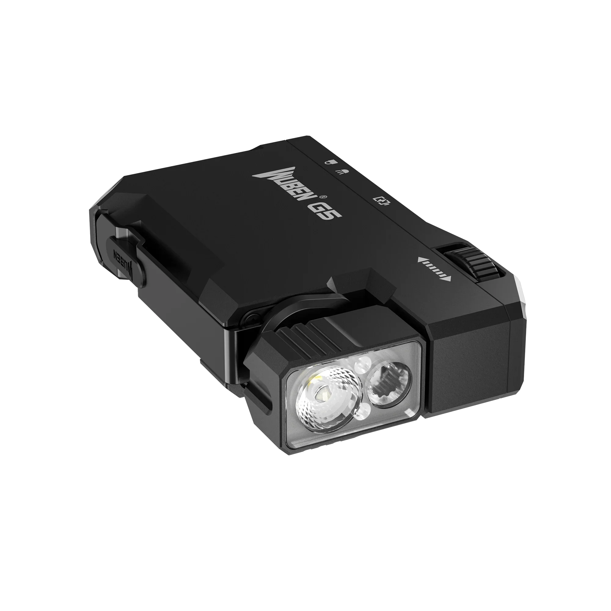 G5 Mini EDC Flashlight – 400 Lumens, Rechargeable, Magnetic Tail