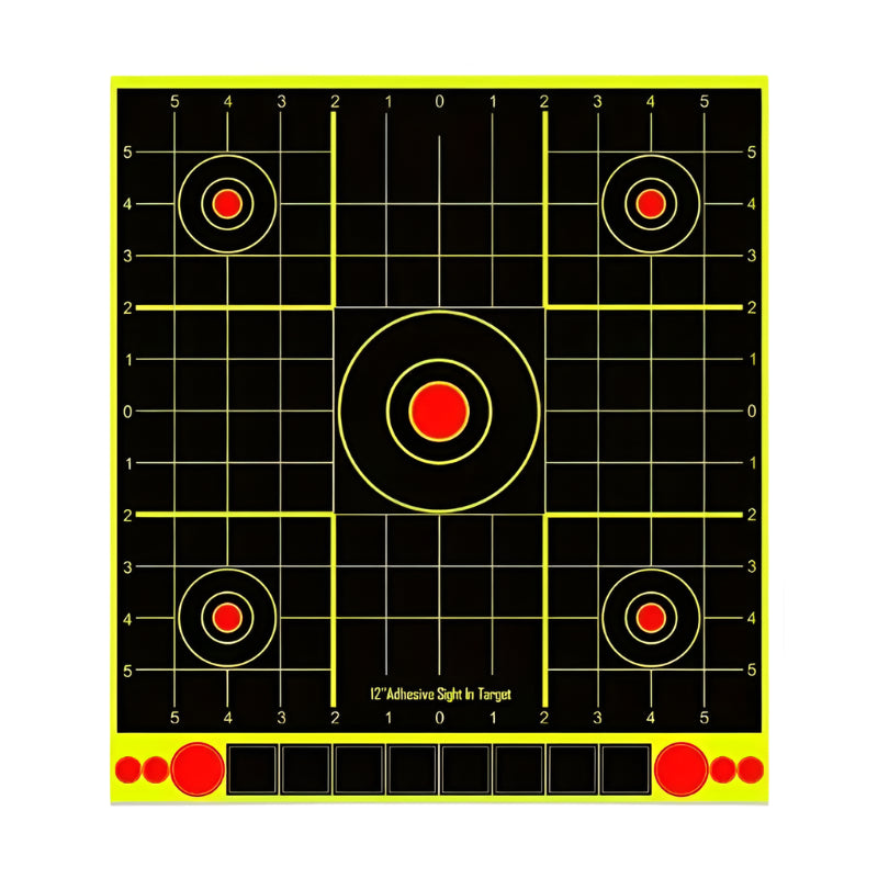 12" Self-Adhesive Splatterburst Shooting Targets – Pack of 10