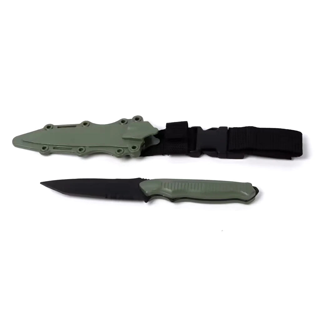 M9 Rubber Tactical Dagger – Military Simulation Knife for Training & Cosplay