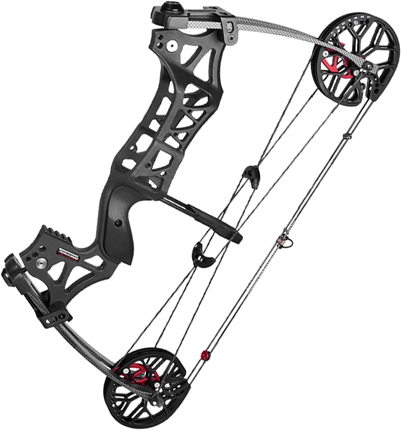 Compound Bow Set 30-60lbs Adjustable Metal Pulley Bow with Full Accessories