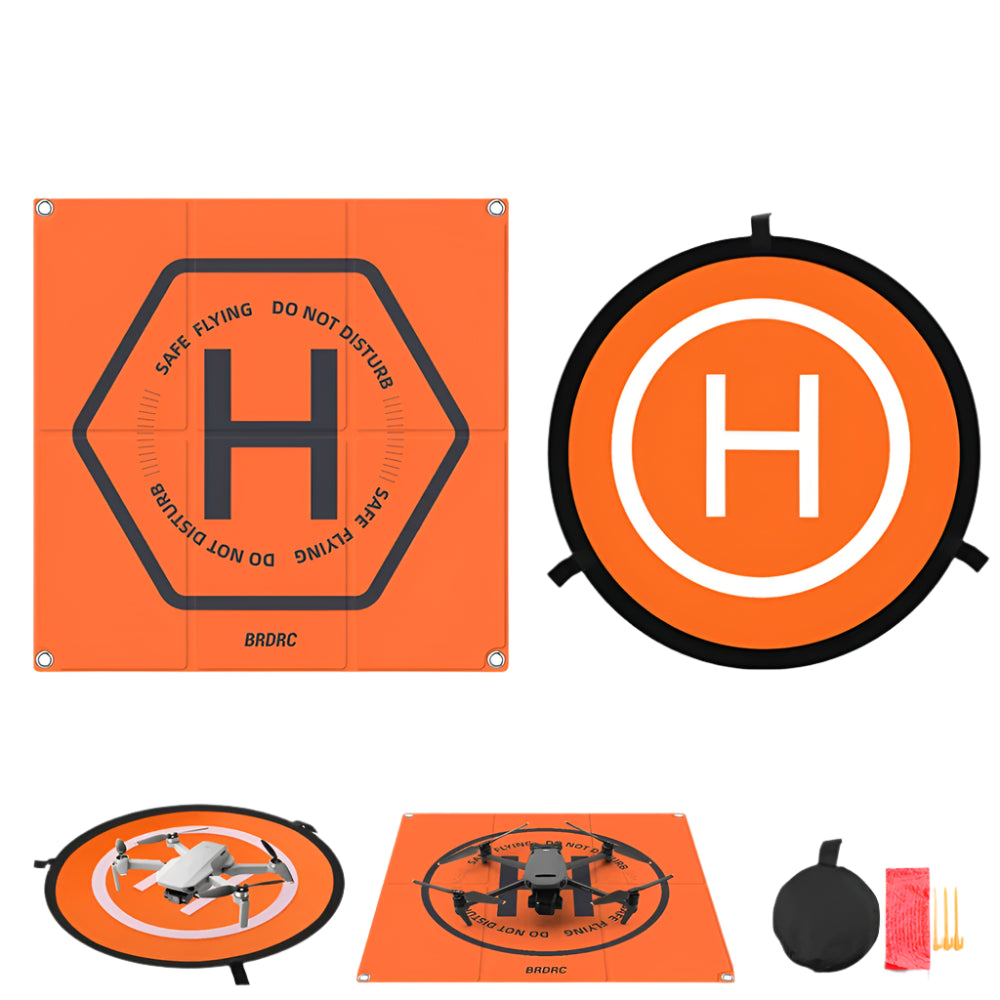 Foldable Drone Landing Pad with Double-Sided Design for DJI and FIMI Models
