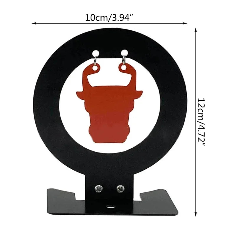 Metal Flap Target for Slingshots, Indoor & Outdoor Shooting Training, Tactic, Targets, Hunting