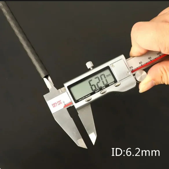 ACCMOS 3K Carbon Arrow Tubes – 33-Inch Spine 200-500 for Archery DIY, Hunting & Shooting