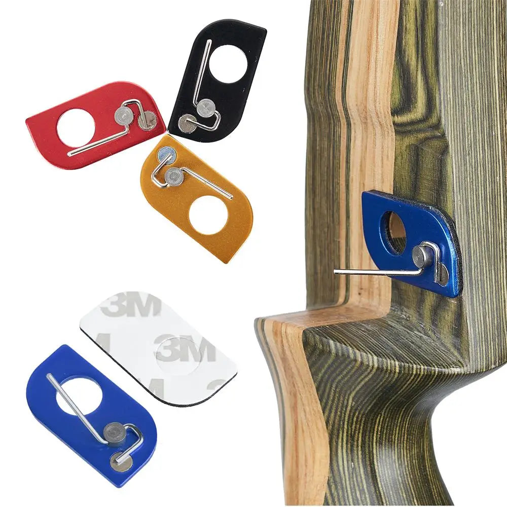 Recurve Bow Arrow Rest – Right-Handed 3M Self-Adhesive Magnetic Rest