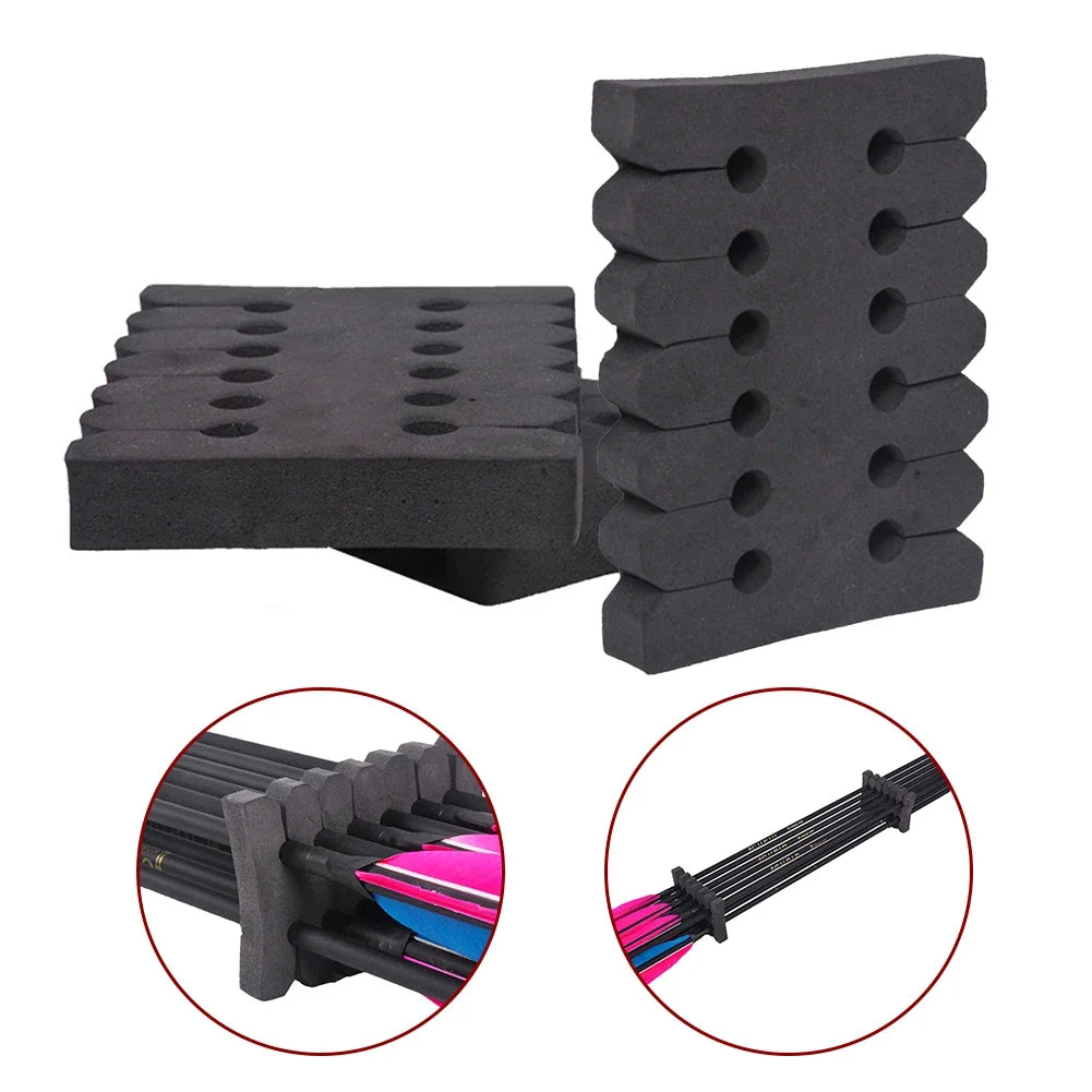 Arrows separator – lightweight EVA holder for 12 arrows & quiver shelf protection