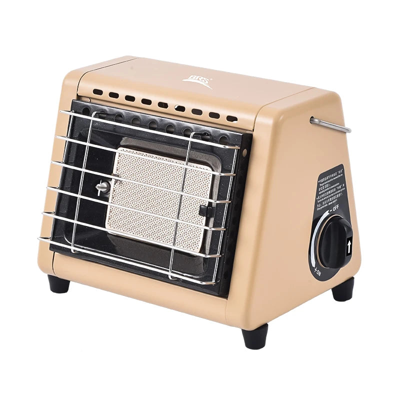 Portable 1500W Camping Tent Heater with Infrared Heating & Gas Control Valve