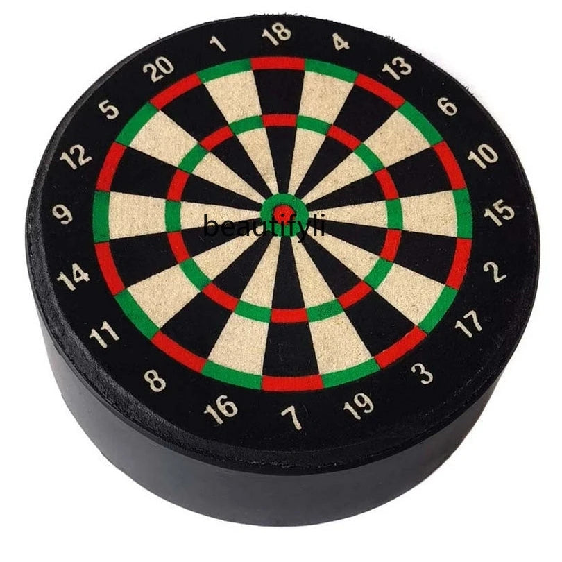 Mini Dart Board Stand – 10cm Hemp Display Base for Darts or Target Practice