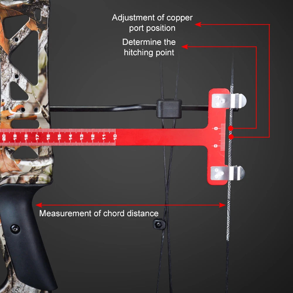Archery Adjustment Tool – Bow String Nocking Points Pliers Tool Set for Recurve & Compound Bowstring