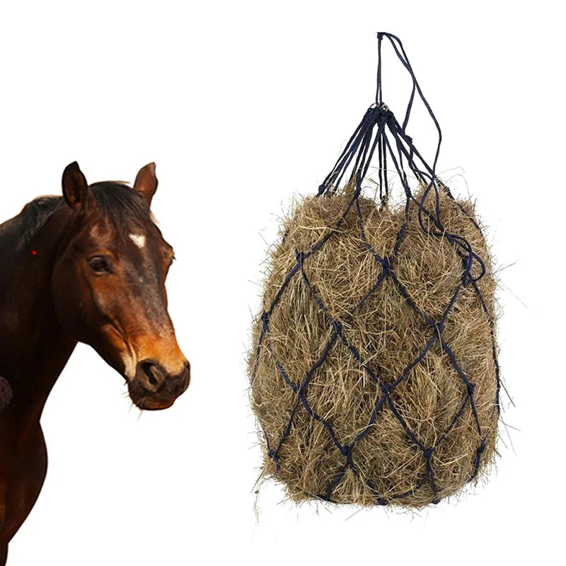 Haylage Net Durable Horse Care Products – Small Holed Hay Net for Slow Feeding and Longer Hay Life