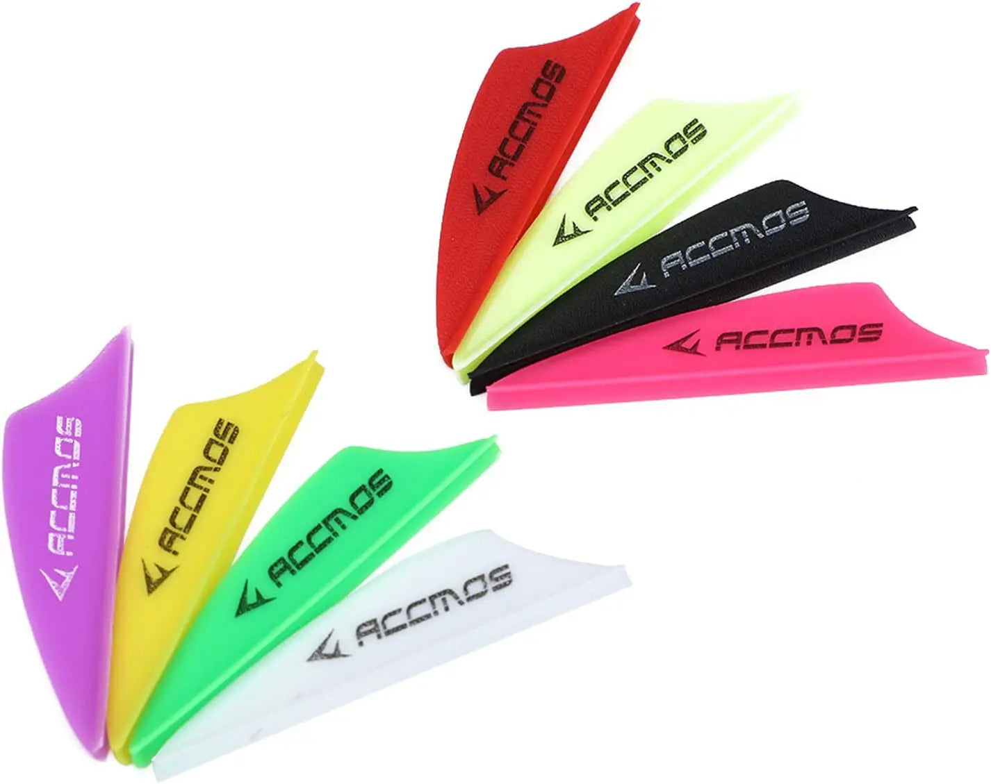 1.75 Inch Archery Arrows Vanes – Plastic Arrow Feather Fletching for Archery, Targeting Arrows