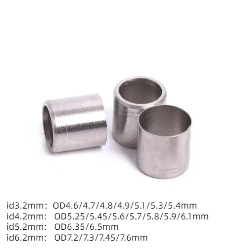 Stainless Steel Explosion-Proof Arrow Rings – 24/50pcs Arrow Shaft Protectors