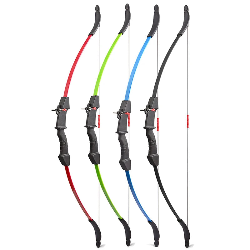Children’s recurve bow – colourful, lightweight design for kids aged 4–16