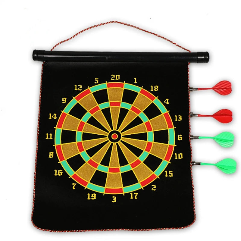 12" Magnetic Safety Dart Set – Double-Sided Indoor Dartboard Game