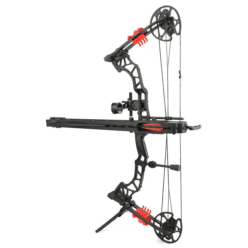 Compound Bow Catapult with Continuous Fire Arrows for Outdoor Hunting