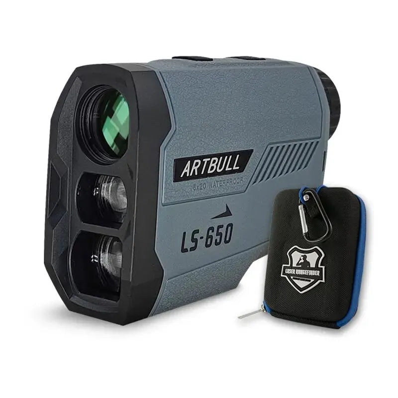 650m Laser Rangefinder for Hunting & Golf with Flag-Lock and Slope Compensation