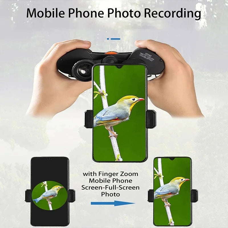 Professional Binoculars – Long Range BAK4 Military-Grade Telescope for Hunting & Outdoor Use