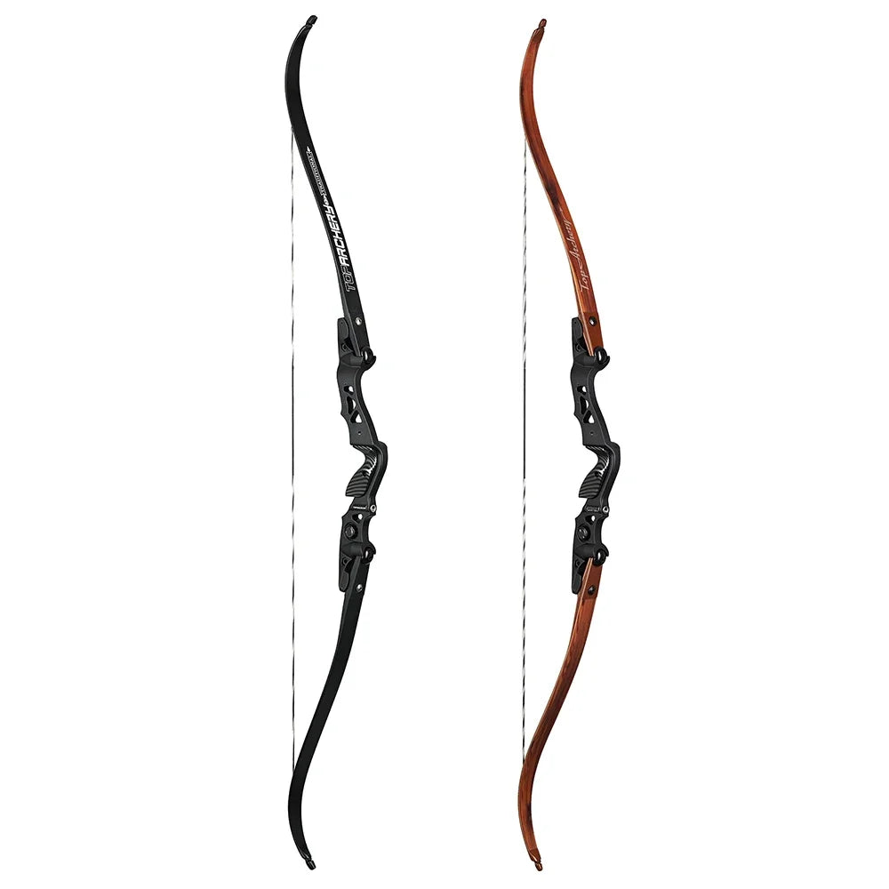 62" Takedown Recurve Bow – 25–60lbs for Target and Hunting Use