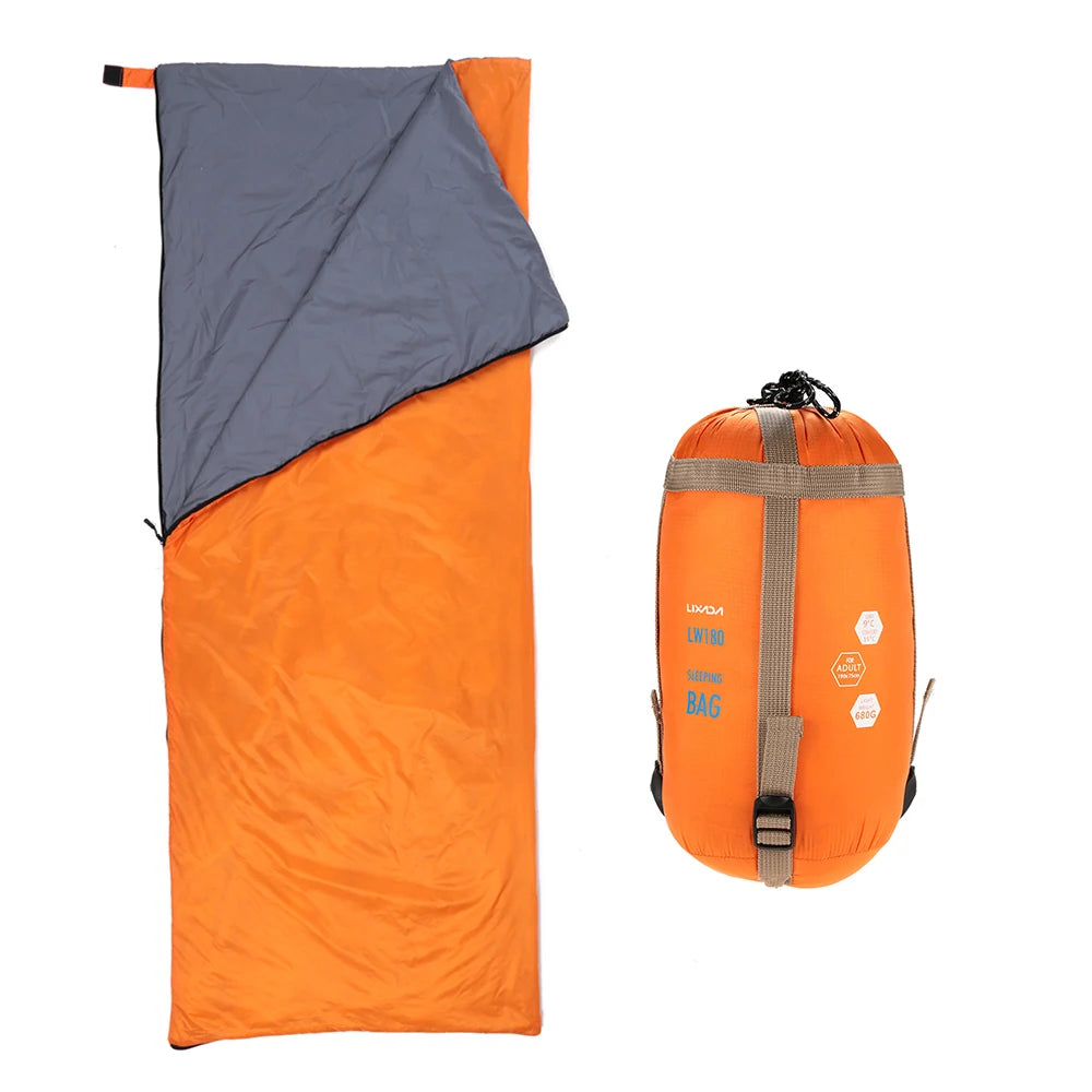Ultralight Envelope Sleeping Bag for Camping, Hiking & Travel – 3 Season