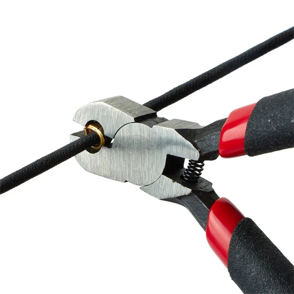 Archery Bow String Nocking Points Pliers T Square Ruler Set With Brass Nocks for Bow Tuning Kit