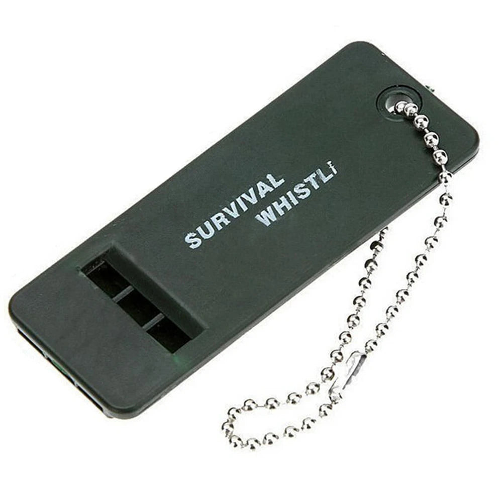 3-Frequency Survival Whistle – High Decibel Emergency Signal Tool for Outdoors