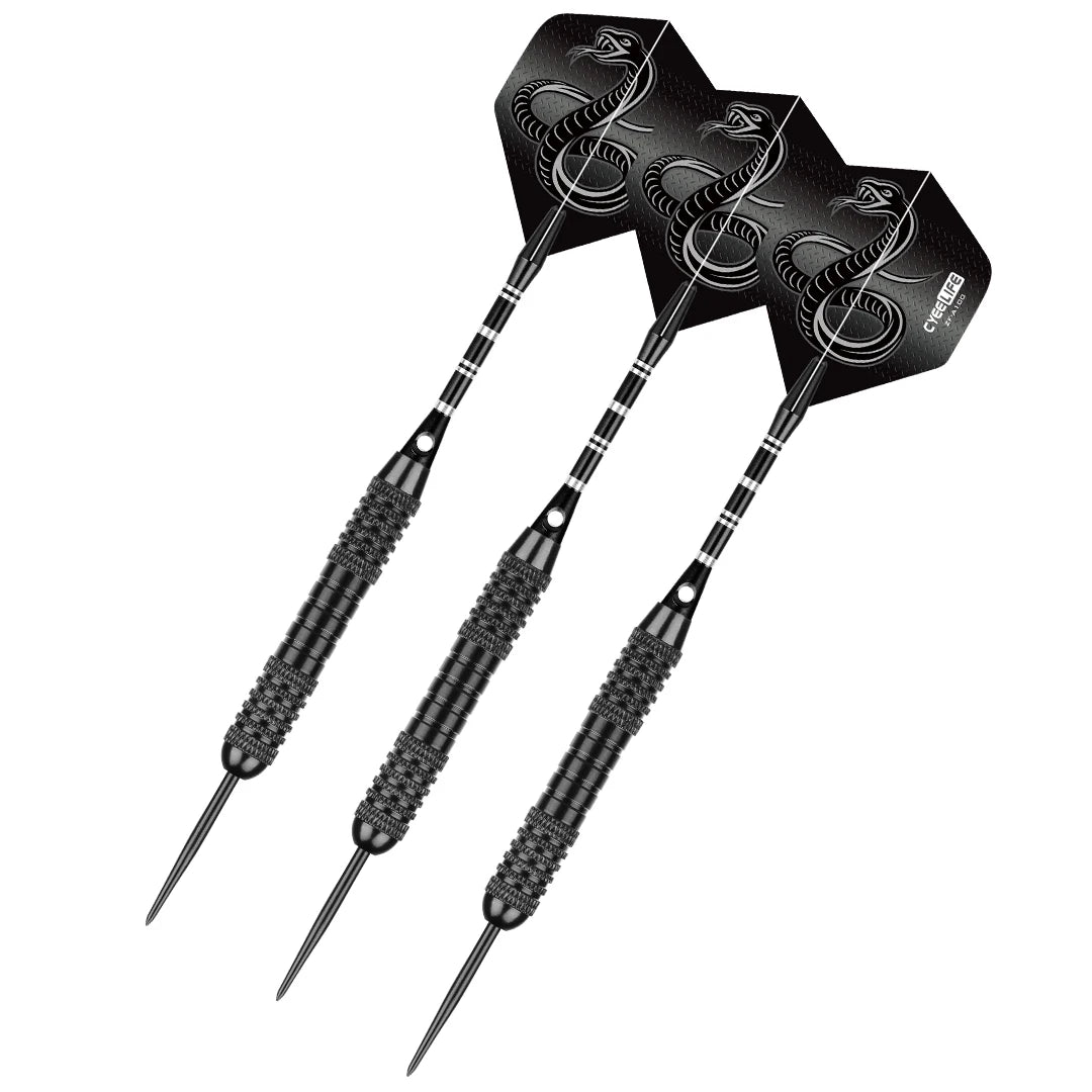 3PCS Professional Flying Dart Set – Steel Needle Tip, 22g, for Indoor & Outdoor Games