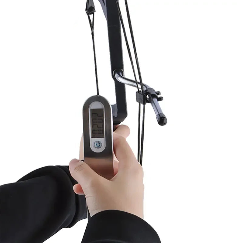 Digital Bow Scale Portable 0–110lbs Force Test Tool for Archery