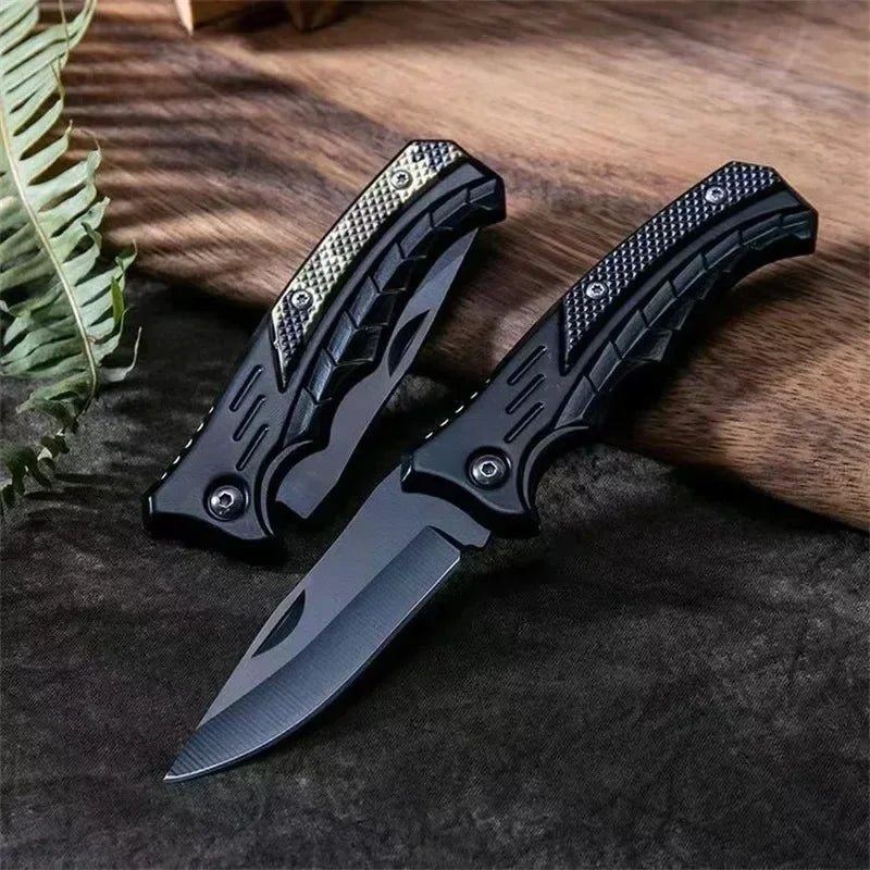Stainless Steel Survival Knife – Folding EDC Outdoor Camping Tool