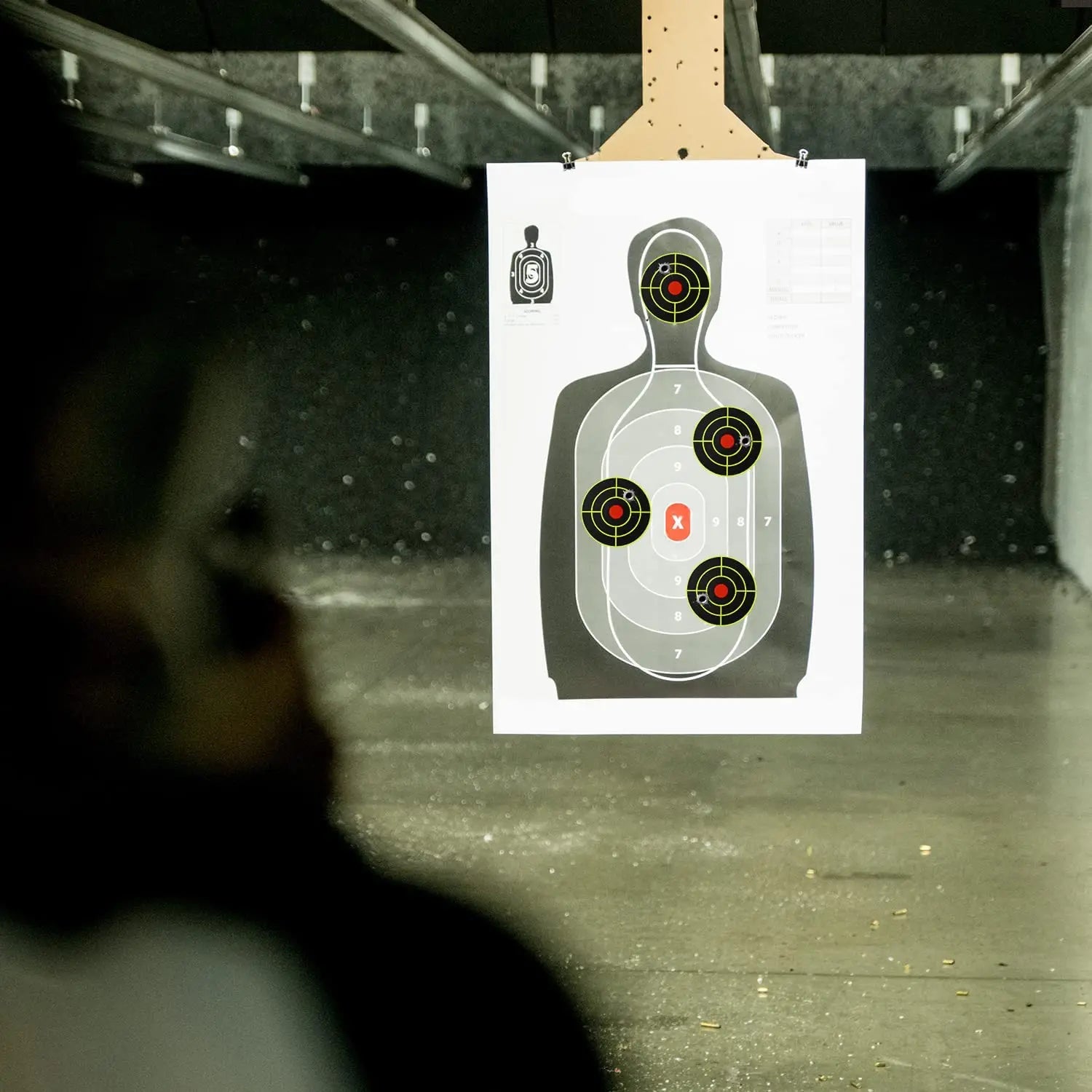 200pcs Self-Adhesive Splatter Target Stickers – 7.6cm Reactive Shooting Practice for Guns & Airsoft