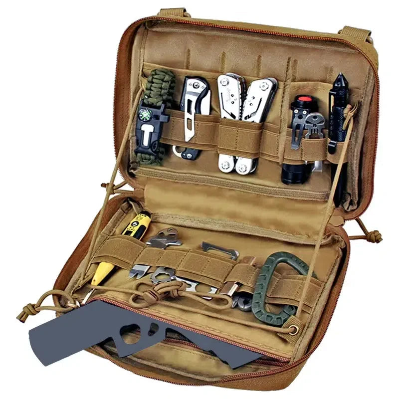 Molle Medical Pouch – Tactical EMT Utility Bag for Outdoor Emergency & EDC
