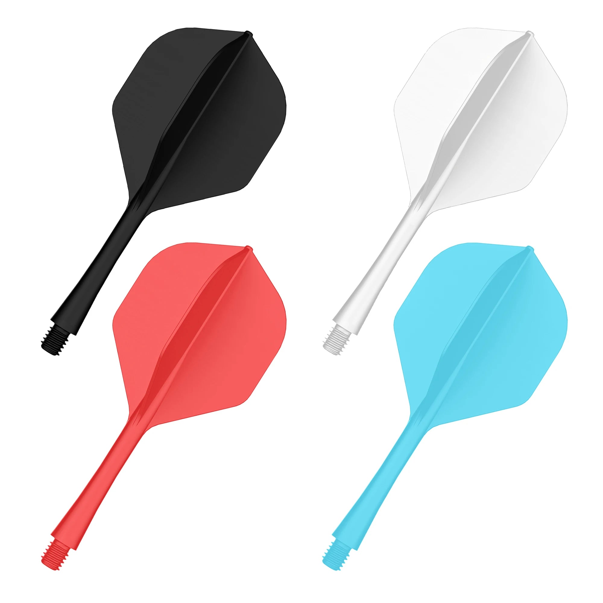 6PCS Dart Flights & Shafts Set – Durable 2BA Professional Dart Accessories in 4 Colours