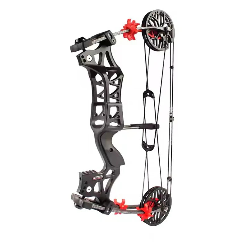 Compound Bow Set 30-60lbs Adjustable Metal Pulley Bow with Full Accessories