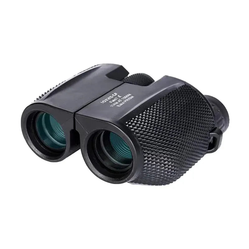 10x25 HD Mini Binoculars – BAK4 FMC Compact Telescope for Bird Watching, Travel & Sports