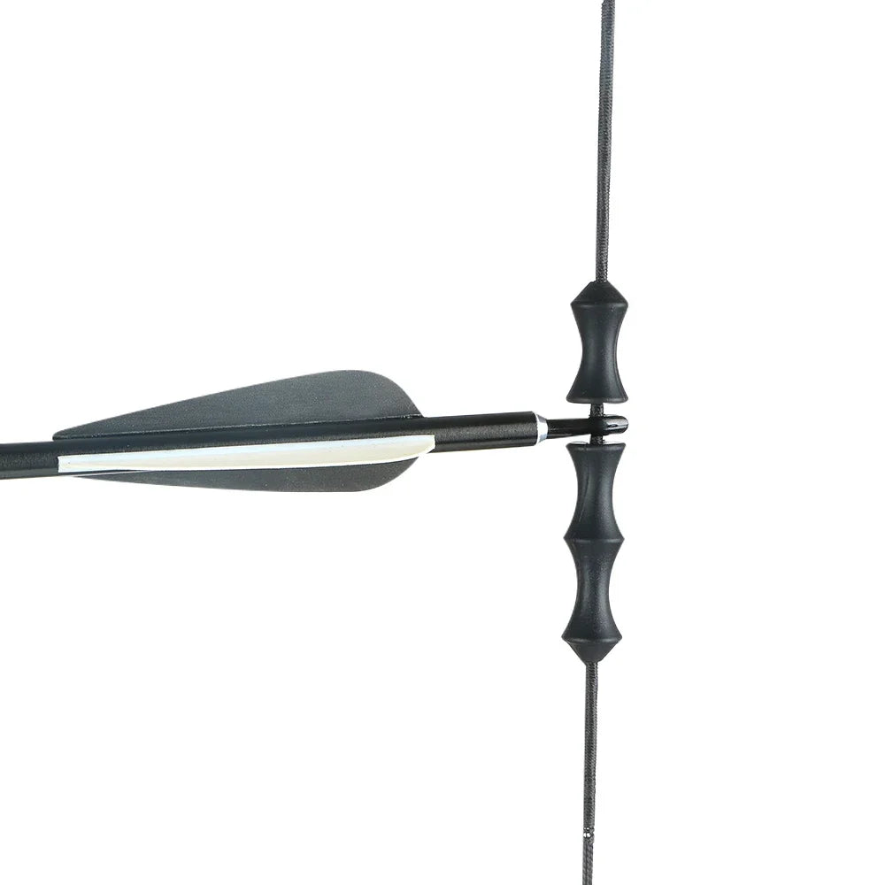 Archery Bow String Silencer Stabilizer – Silicone Finger Protector for Compound & Recurve Bows