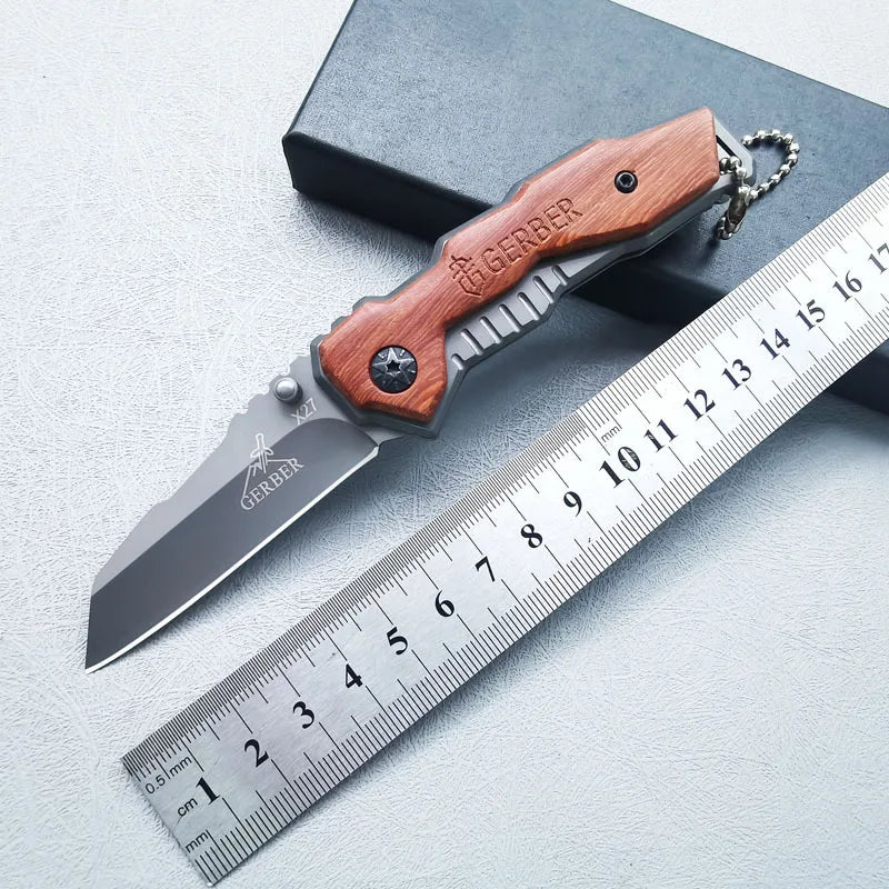 Tactical Folding Knife – Portable Military Multitool for Hunting & Survival