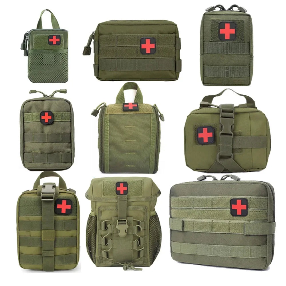 OphidianTac MOLLE IFAK Pouch, Tactical Medical & Utility Bag, Emergency Tools Medical First Aid Kit