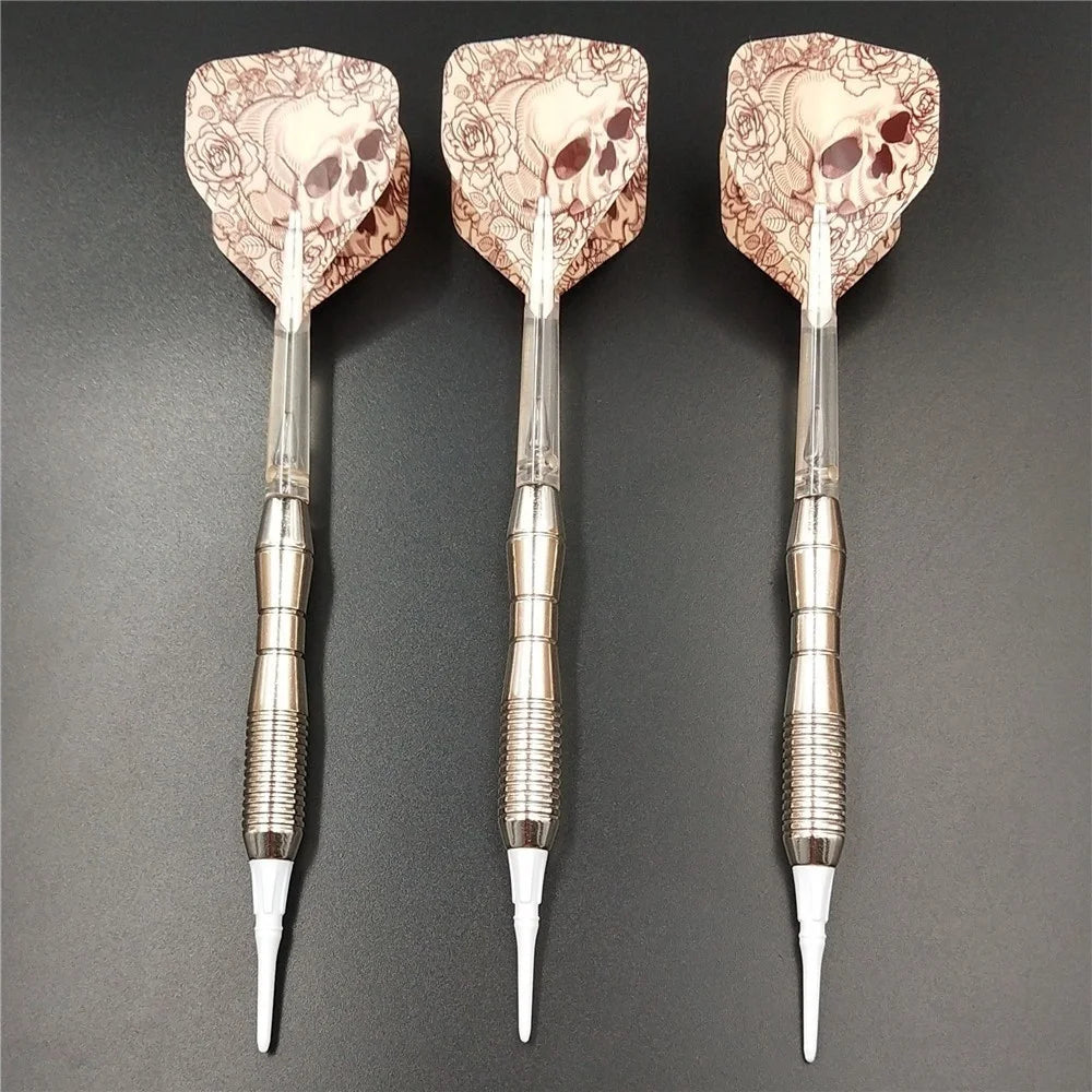 Fox Smiling 3 pcs soft tip darts – 17g electronic darts with nylon shafts