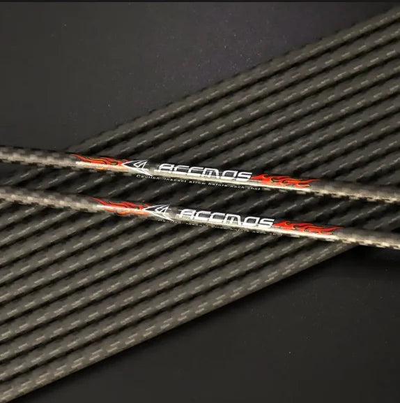 ACCMOS 3K Carbon Arrow Tubes – 33-Inch Spine 200-500 for Archery DIY, Hunting & Shooting