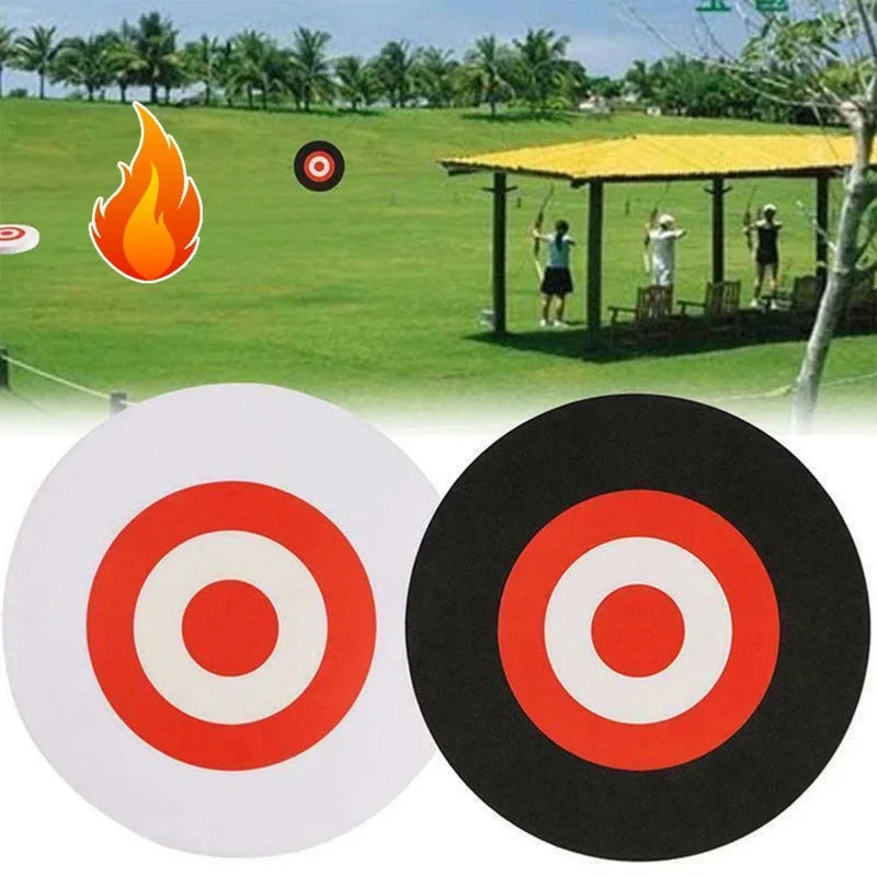 24cm EVA Mobile Archery Target – Outdoor Bow & Arrow Shooting Practice