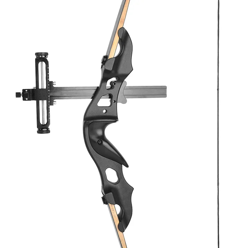 Recurve bow sight – adjustable 1-pin aluminium sight for target and field archery