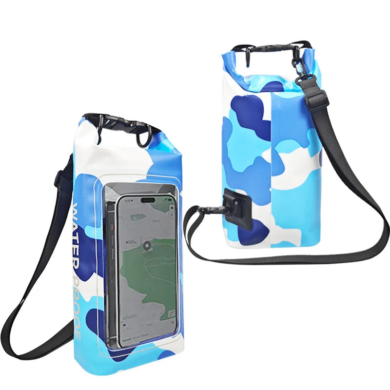 2L Waterproof Touch Screen Dry Bag – Kayaking, Rafting & Trekking Use